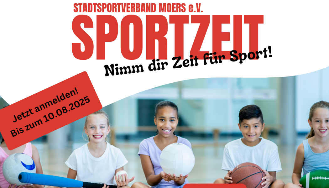 Moerser Sportzeit 2025 - Anmeldungen sind online