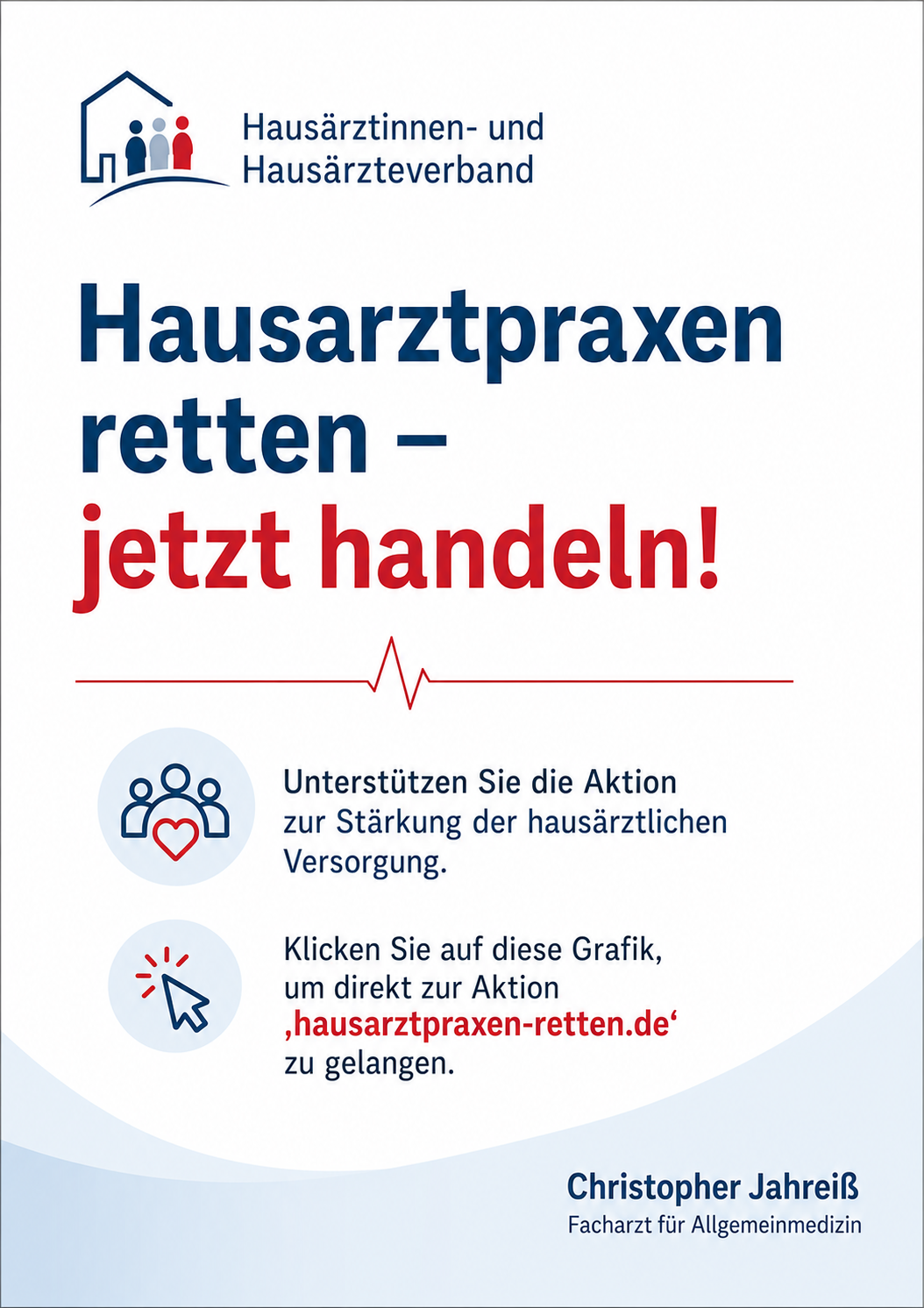 Hausarztpraxis retten - jetzt mitmachen