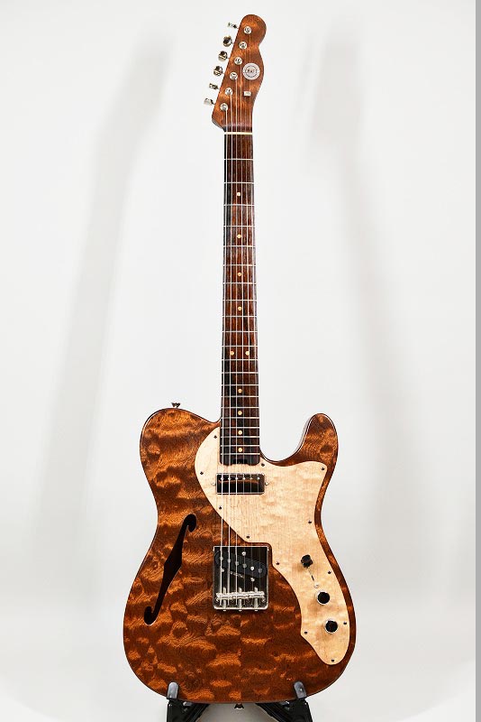 O.Craft All Rose Thinline Telecaster ギター O.Craft All Rose