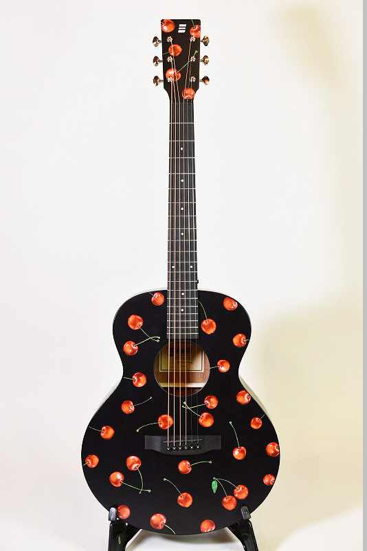 チェリー柄NAGIギター アコースティックギター NAGI GUITARS LIMITED MODEL 