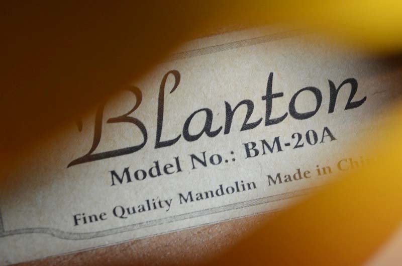 Blanton BM-20A A-model Mandolin - guitarshoptantan (ギター Blanton BM-20A A-model Mandolin - guitarshoptantan (ギター