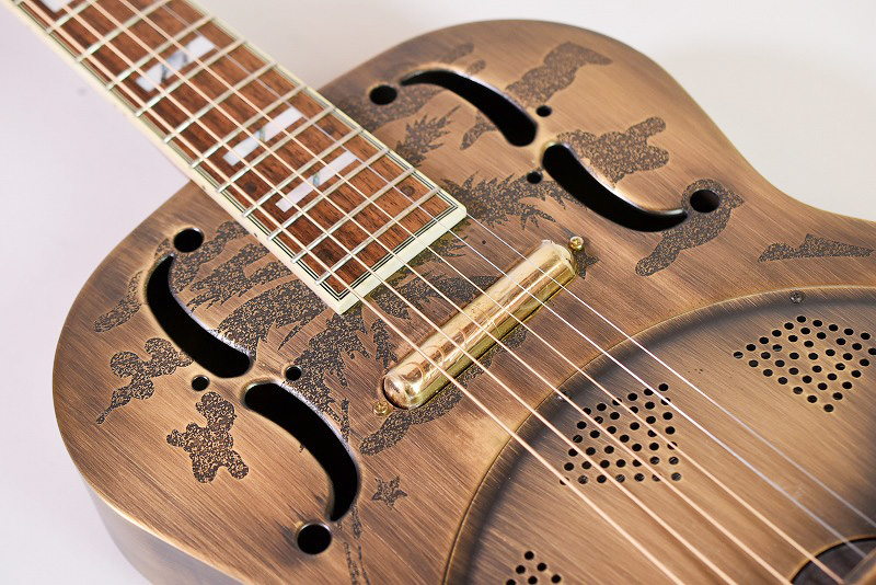 ☆HOLD☆KAN GUITARS 14F-Joint リゾネーターギター