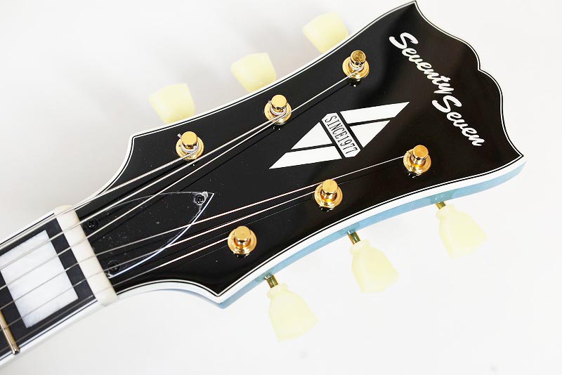 【あずき】Seventy Seven EXRUBATO-CTM-JT Seventy Seven Guitars EXRUBATO-CTM-JT - AMB | Blue Guitars