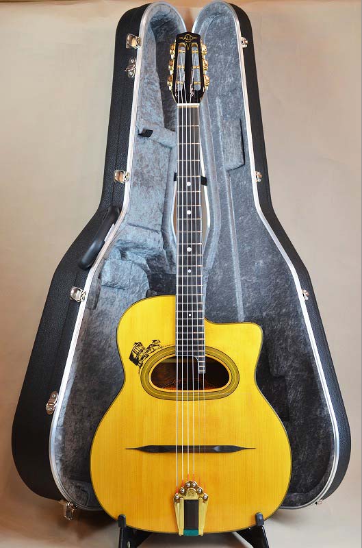 【値下げ】DELL ARTE　AG-AD1 Angelo Debarreモデル ☆SOLD☆ALD Guitars (Made in France) Model Angelo Debarre ～chêne