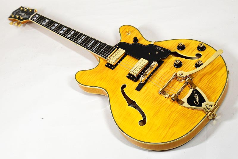 新品同様！　Guild STARFIRE VI エレキギター GUILD STARFIRE VI FLAMED MAPLE BLONDE（新品） キャンペーン対象商品