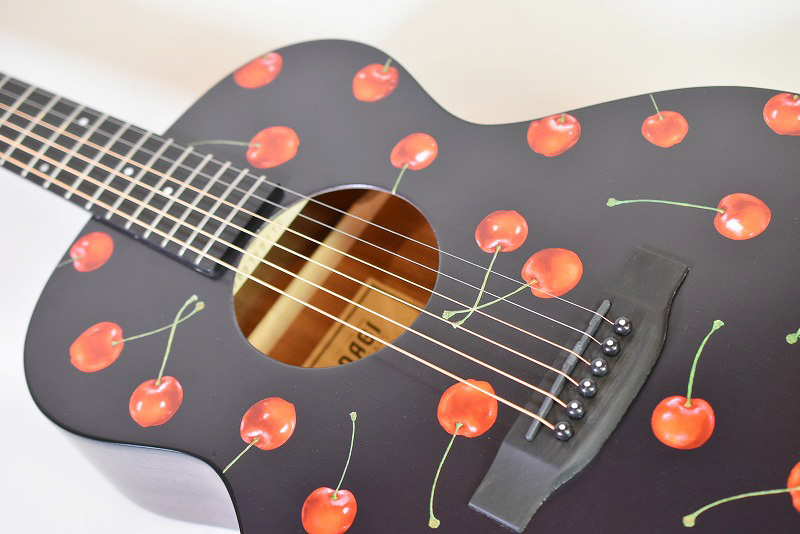 NAGI GUITARS LIMITED MODEL cherry mini Ebony