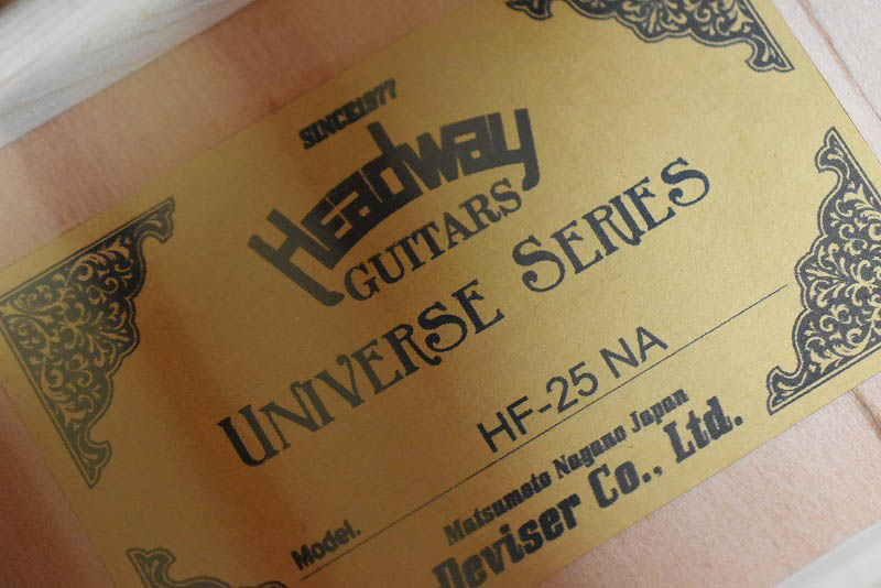 Headway HF-25 NA - guitarshoptantan (ギターショップタンタン) Headway HF-25 NA - guitarshoptantan (ギターショップタンタン)