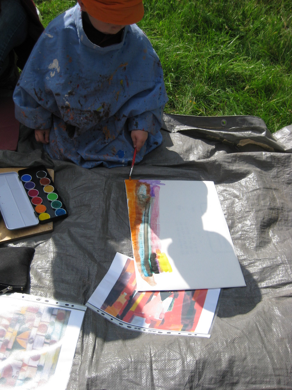 ...malen nach Paul Klee...