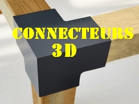 CONNECTEURS 3D Anthracite