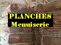 Planches brutes pour Menuiserie