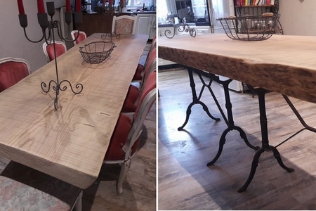 Table plot Pin 80mm sur pieds machine à coudre