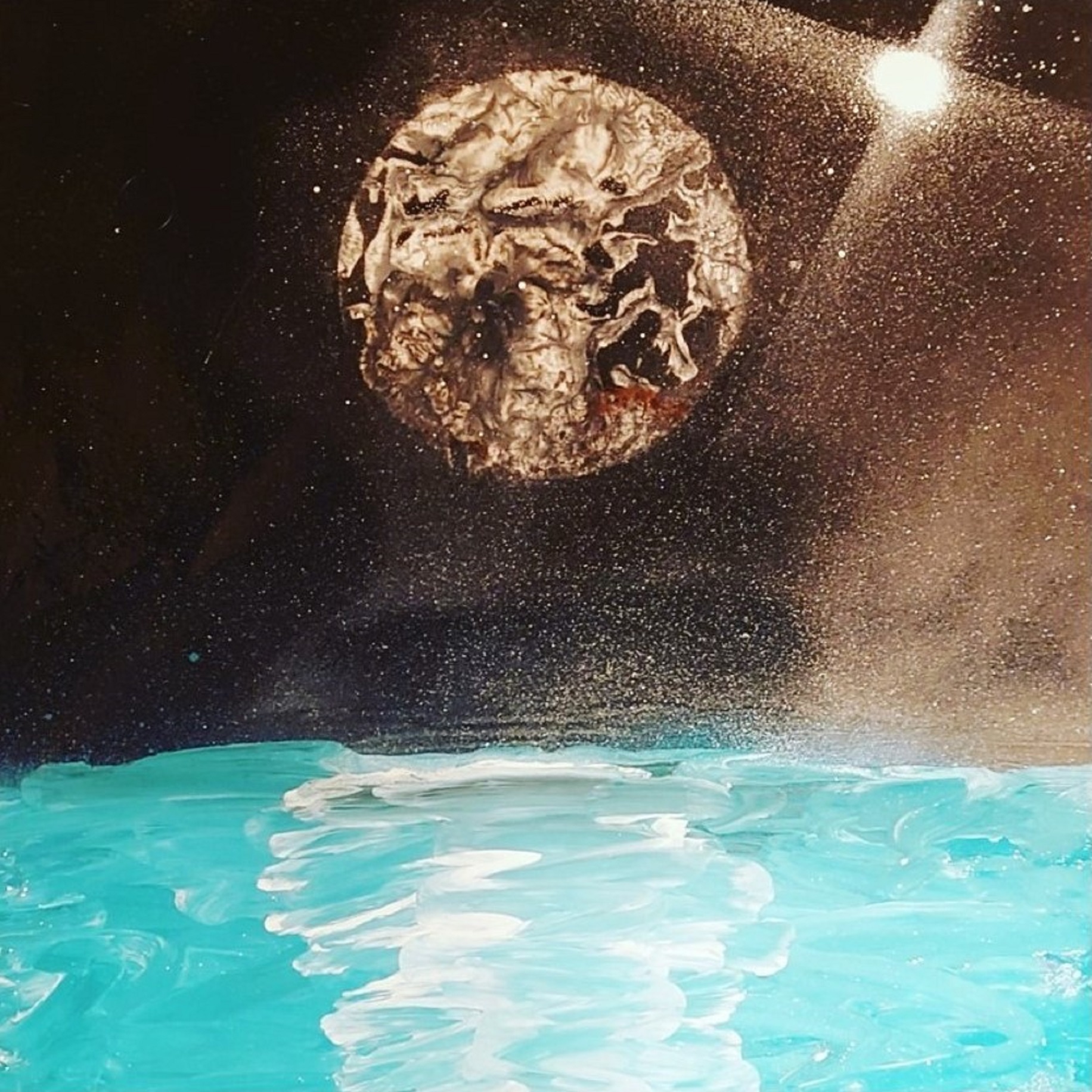 月と金星