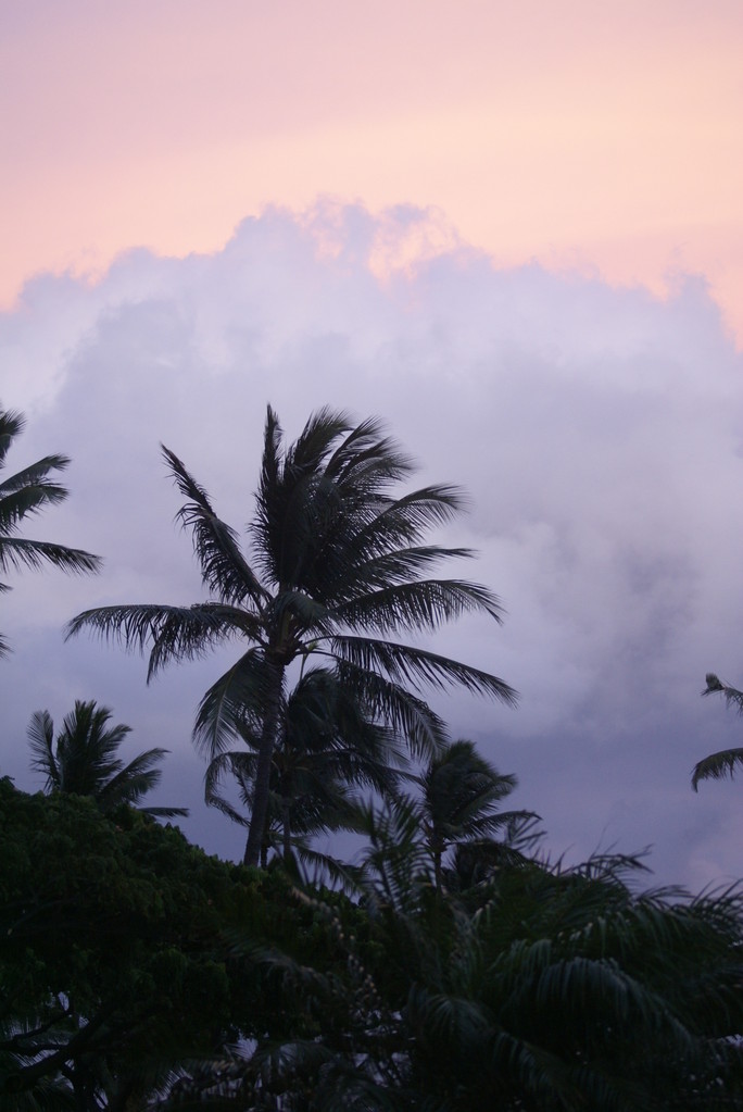 sunset from Kahului