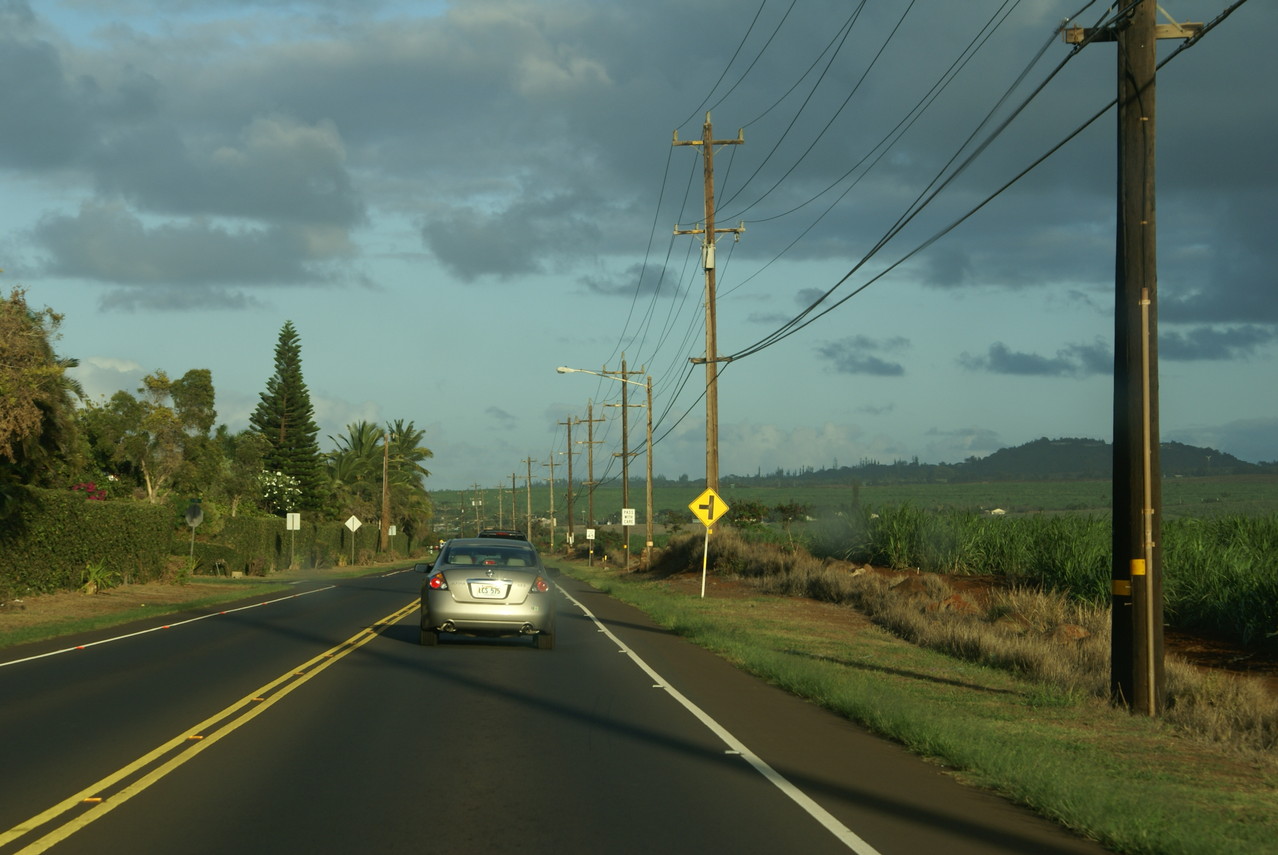 Drining from Kahului to Paia