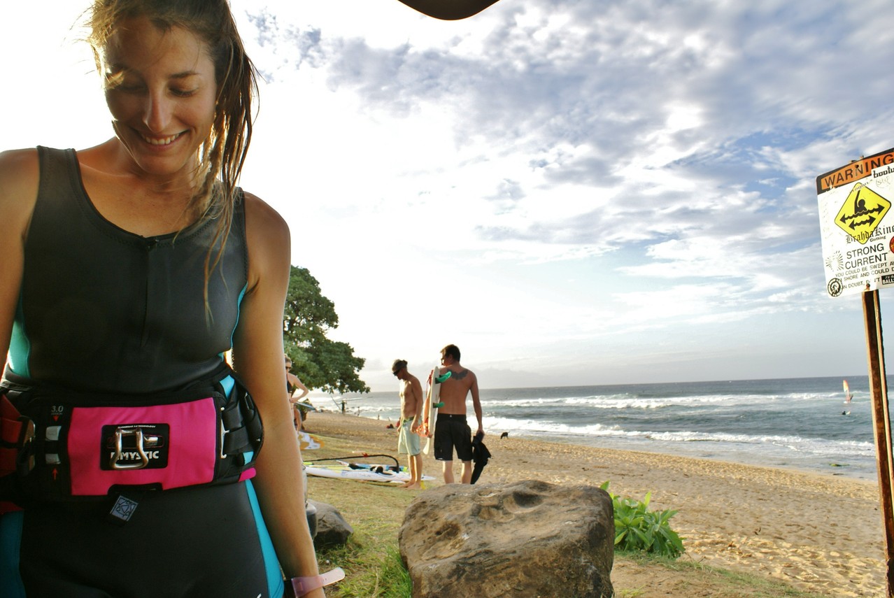 hookipa after sailing