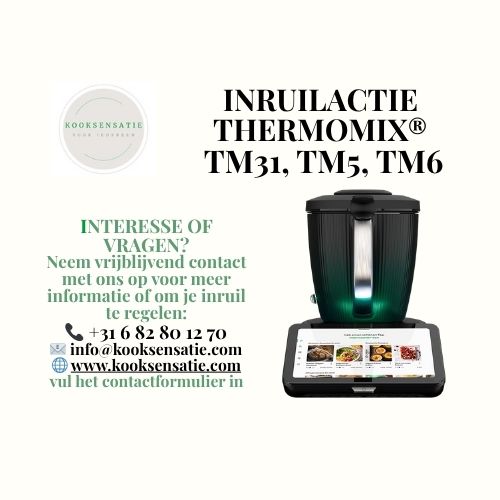Thermomix® Inruilactie 2026: Ruil TM31, TM5 of TM6 in en ontvang tot €400 cashback