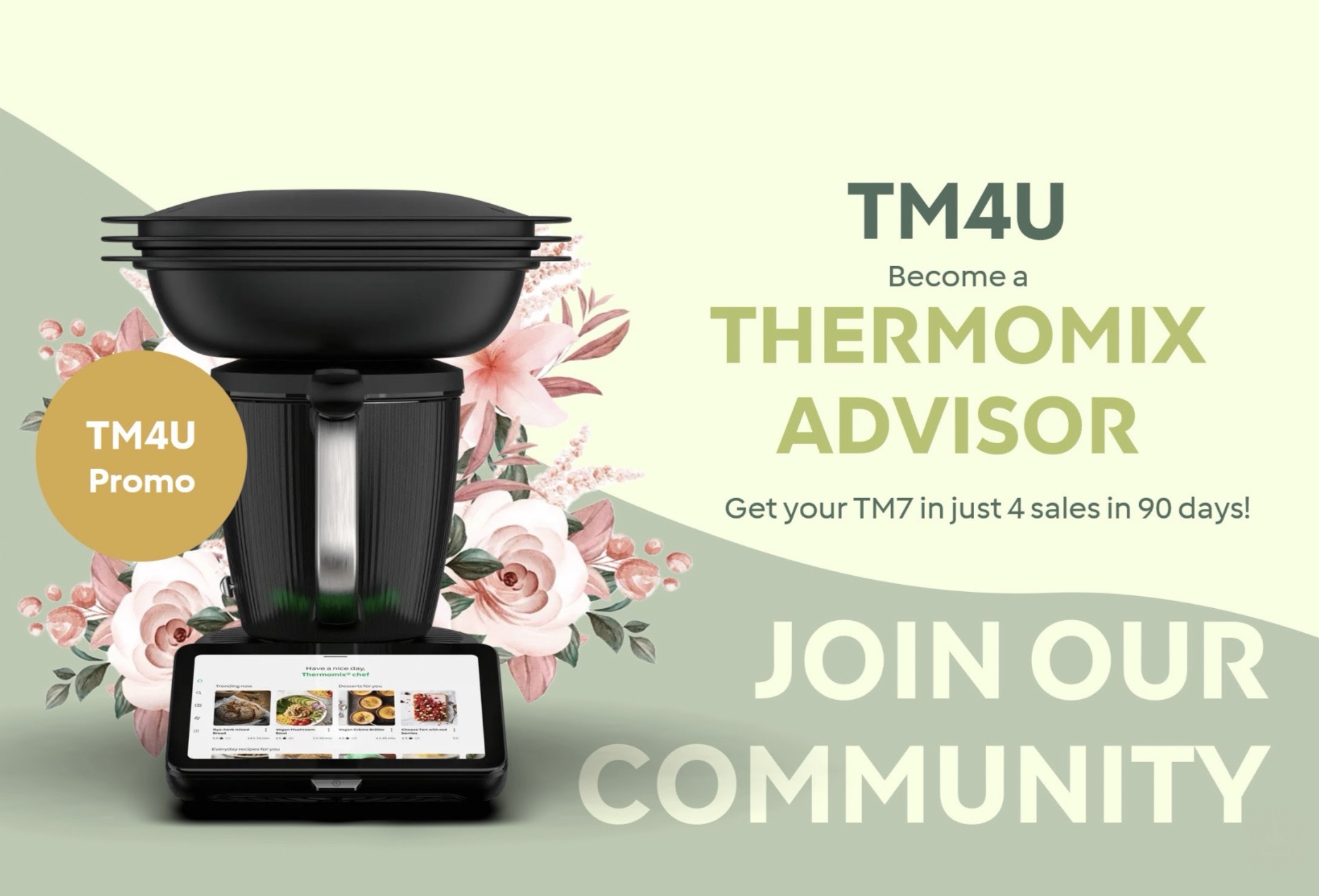 Happy Ambassador-programma – Verdien geld met je Thermomix TM7