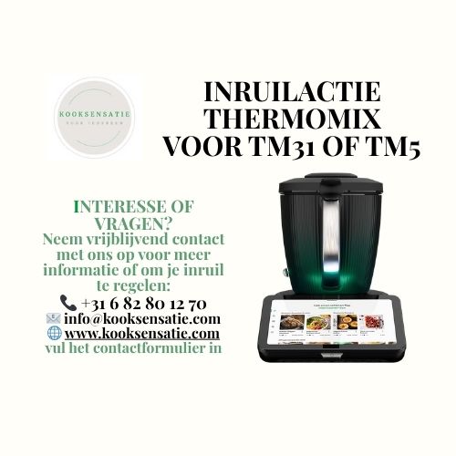 Inruilactie Thermomix voor TM31 en TM5