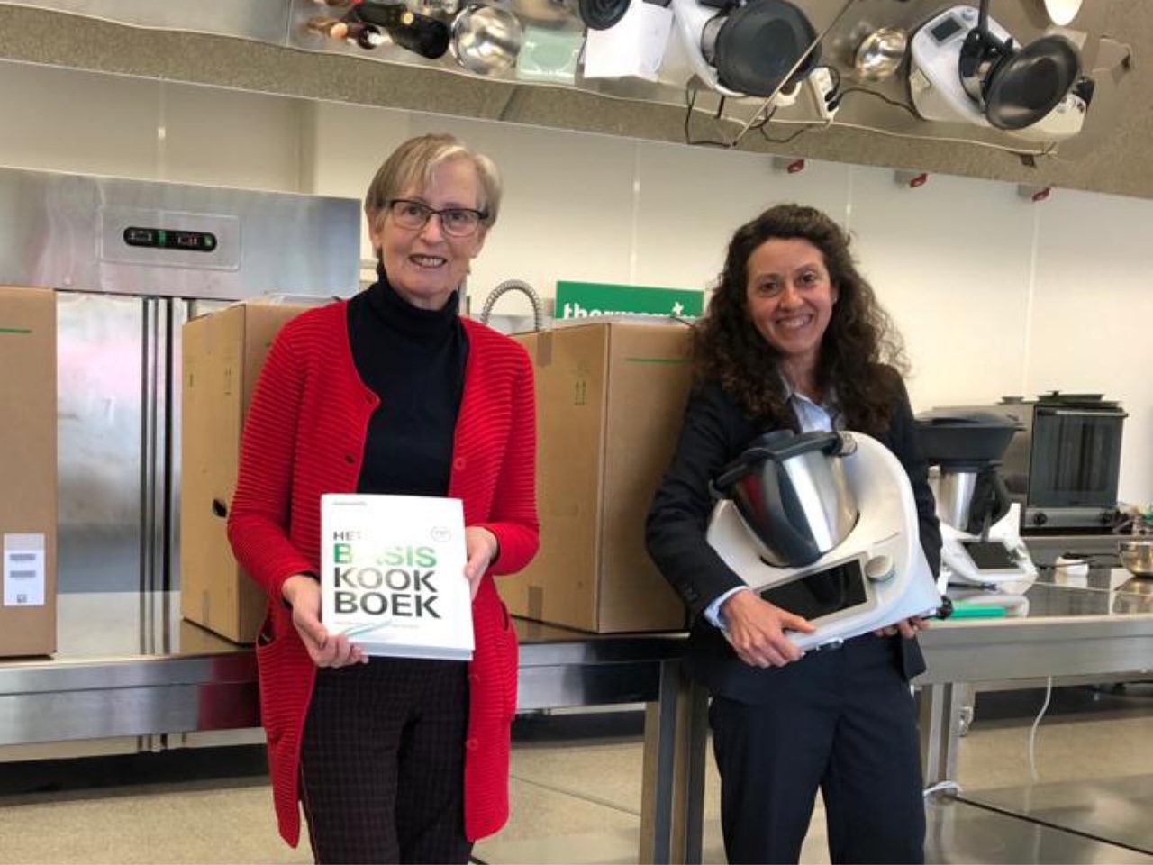 Begoña en Anne ontvingen speciale prijzen van Thermomix® Benelux
