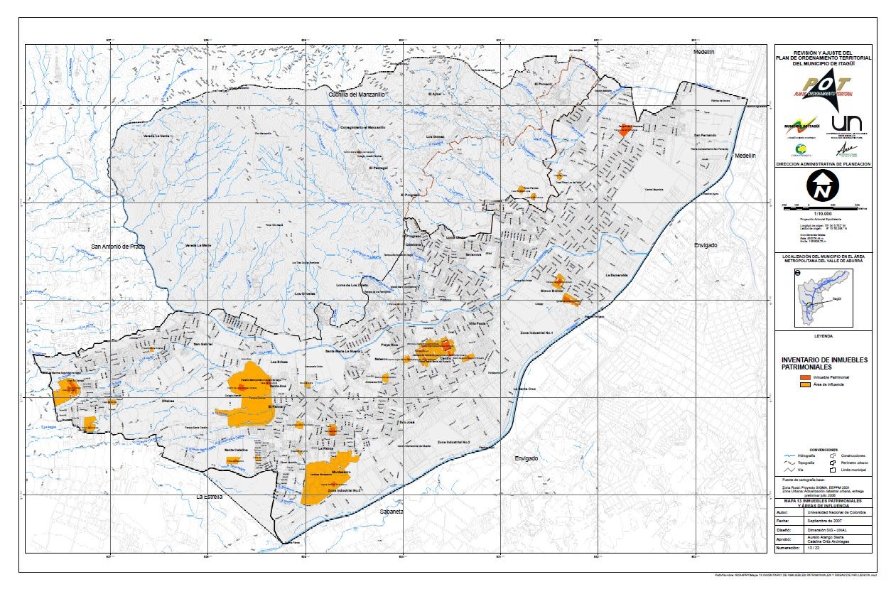 Bienes de Interés Cultural -BIC- Itagüí - Patrimonio Itagüí