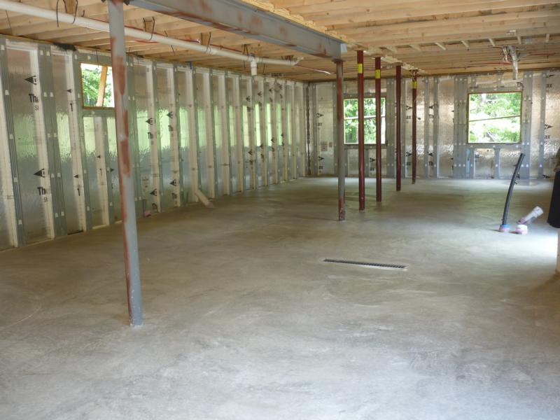 preparations for concrete pour