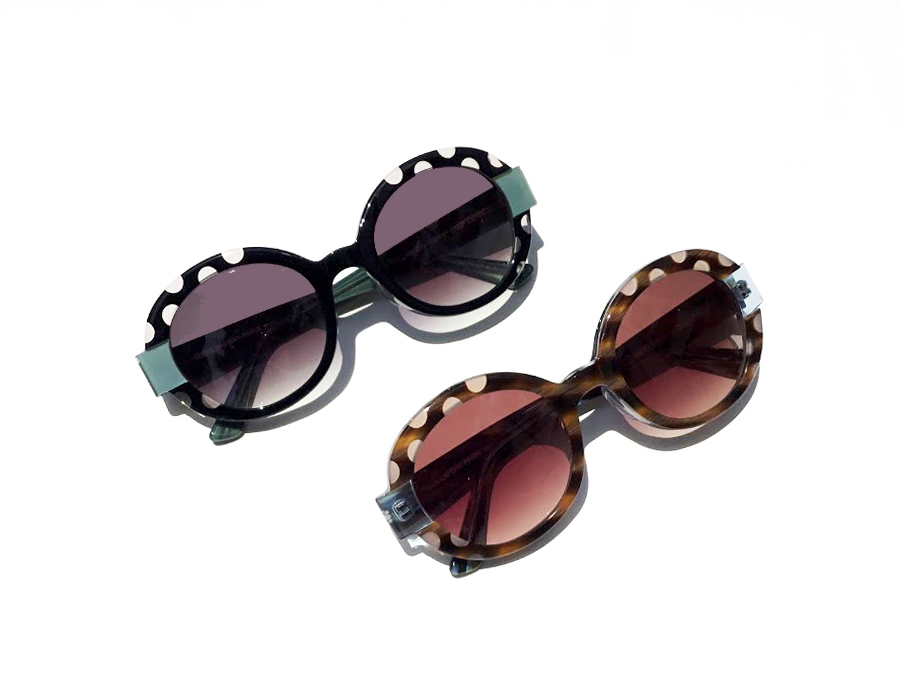 良品☆JEAN LAFONT PARIS ラフォン 度なし サングラス ドット 良品☆JEAN LAFONT PARIS ラフォン 度なし サングラス ドット