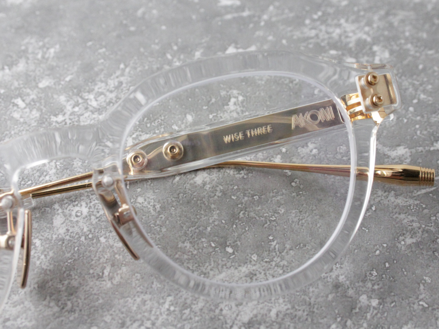 WiseThree/AKX-520　Color : Crystal Clear / C CRY-GLD