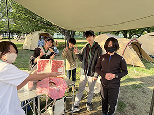 【ボーイ隊】 班組織キャンプ！