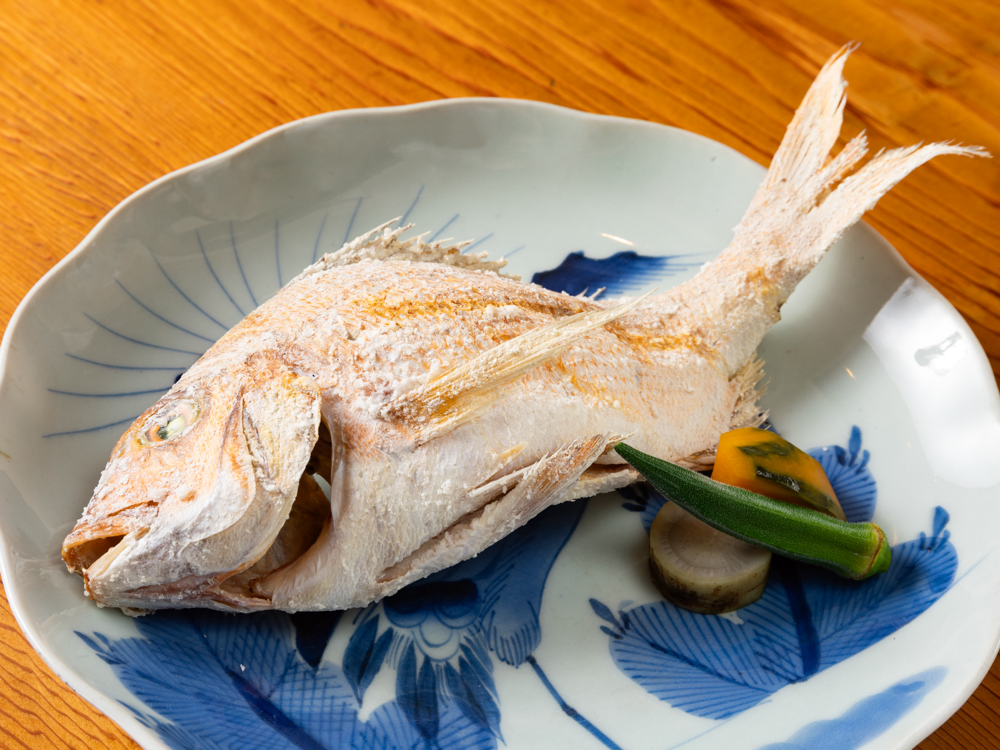 specialty "Tai no Hamayaki"