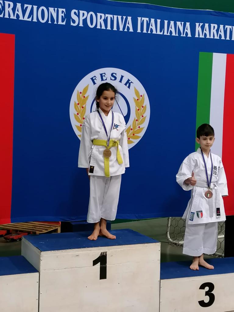 MARTINA SCUTARO IL PRIMO PODIO
