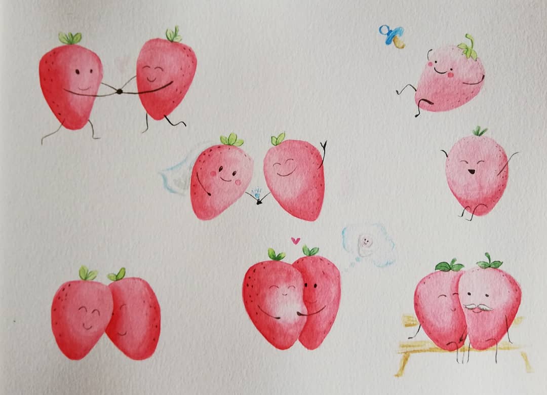 meine Erdbeer SERIE