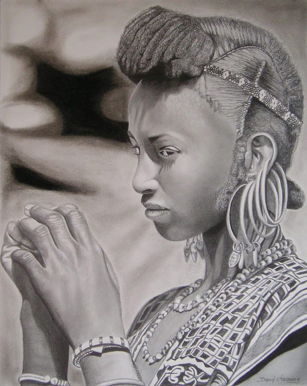 Jeune Femme Peule Bororo (Niger) (Collection privée)