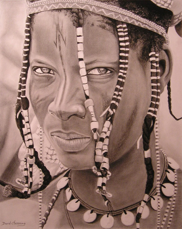 Femme Peule (Niger) (Collection privée)