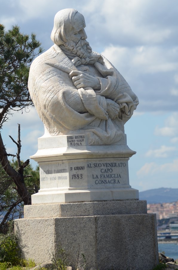 Denkmal Giuseppe Garibaldi auf der Insel Caprera