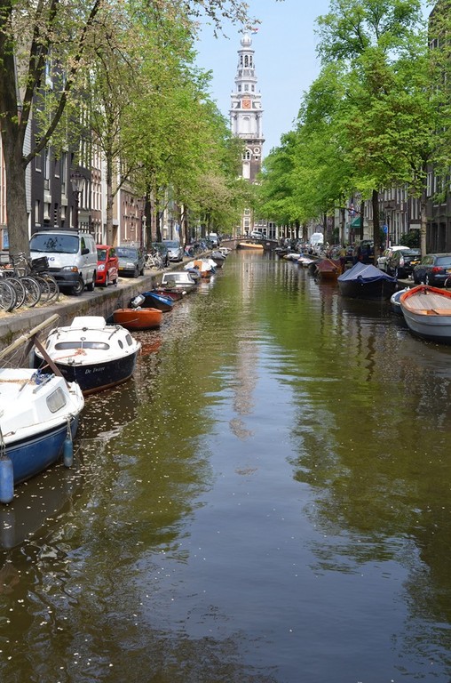 Amsterdam, Blick auf die Oude Kerk