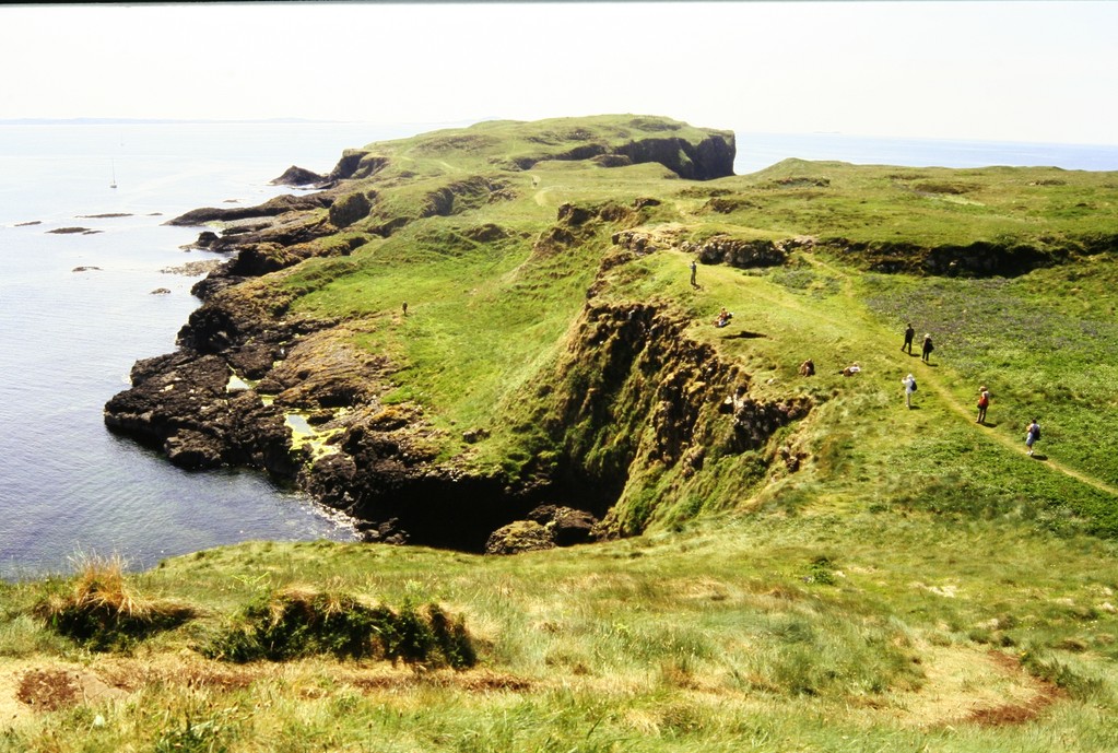 Staffa, Blick auf Südseite