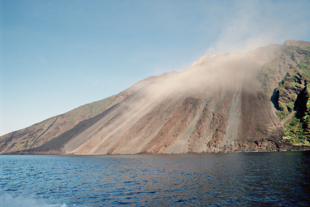 Stromboli, Sciara del Fuoco ("Feuerrutsche")