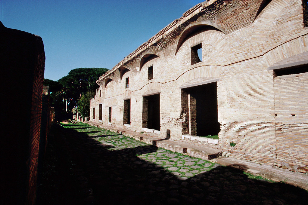 Ostia, Römische Häuser
