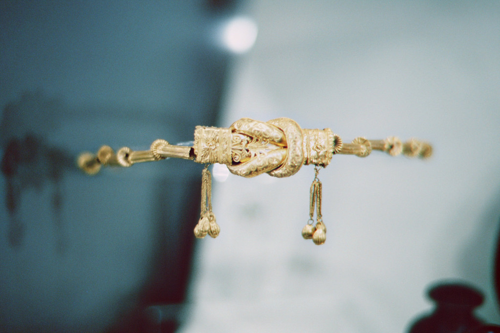 Goldschmuck aus Tarent, 3. Jh. v.Chr. (Tarent, Archäologisches Nationalmuseum)