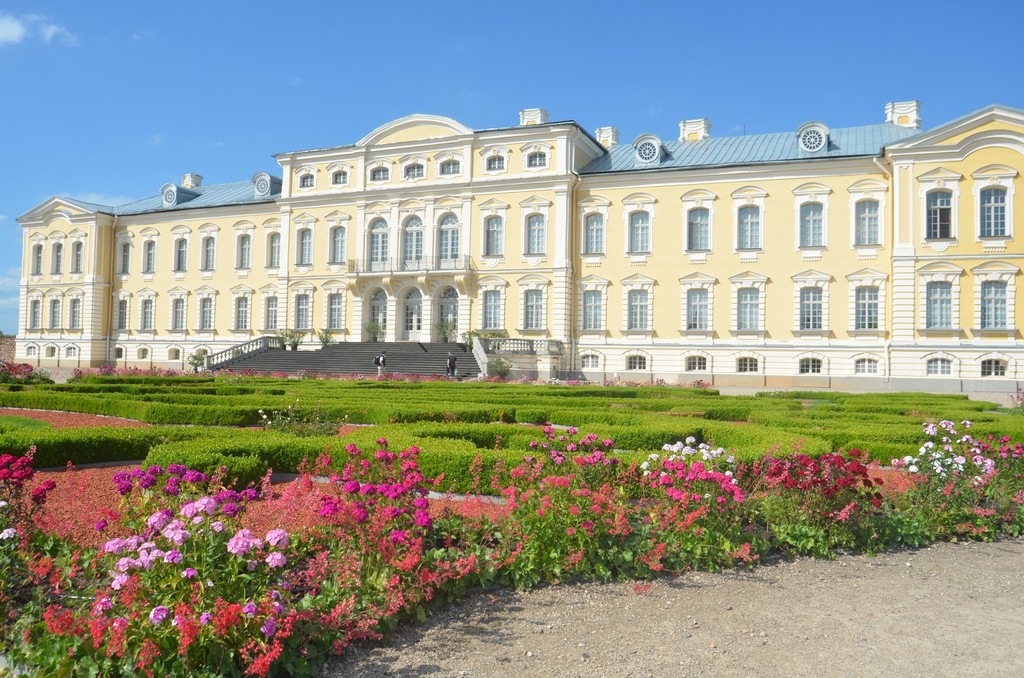 Barockschloß Rundāle (1735-1740) [Fotos 10-21: Lettland]