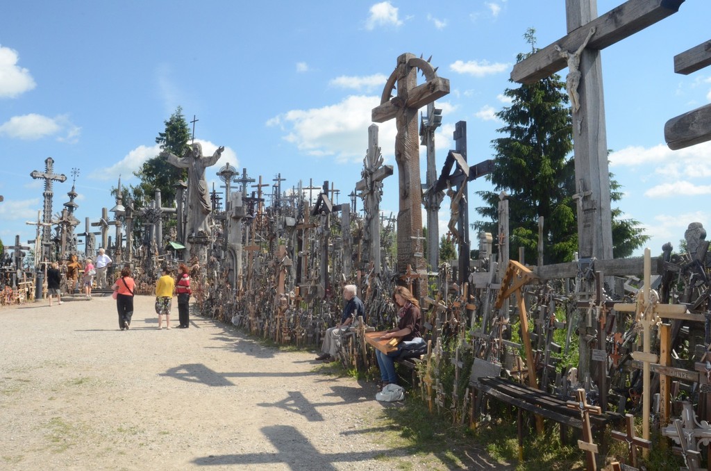 Berg der Kreuze bei Šiauliai/Schaulen