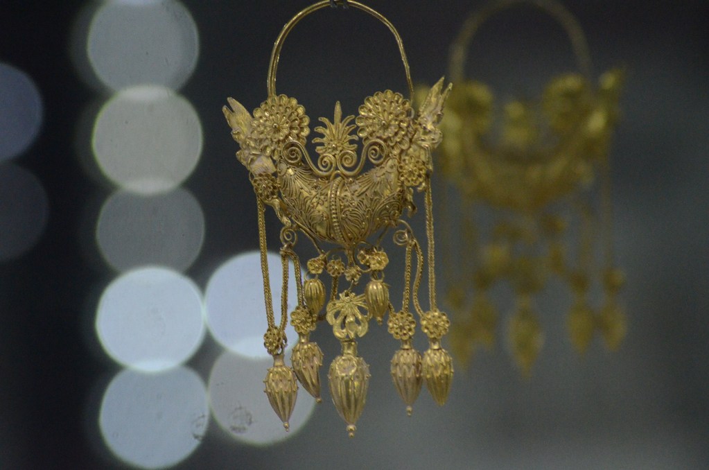 Goldschmuck aus Tarent, 3. Jh. v.Chr. (Tarent, Archäologisches Nationalmuseum)