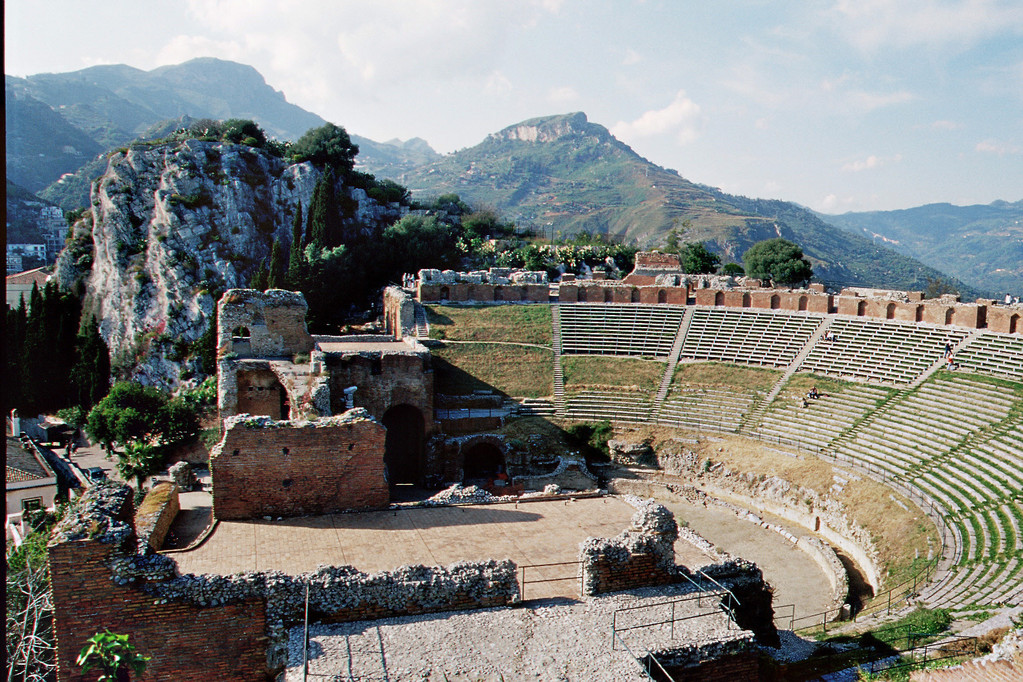 Taormina, Griechisch-römisches Theater
