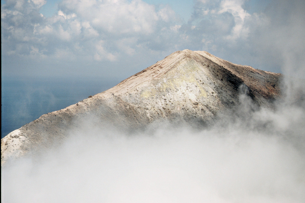 Volcano, Blick auf Gipfel