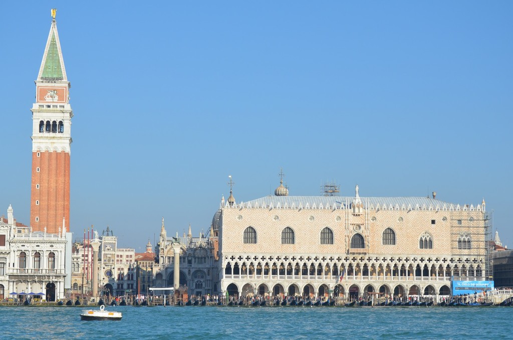 Venedig, Dogenpalast und Uhrenturm