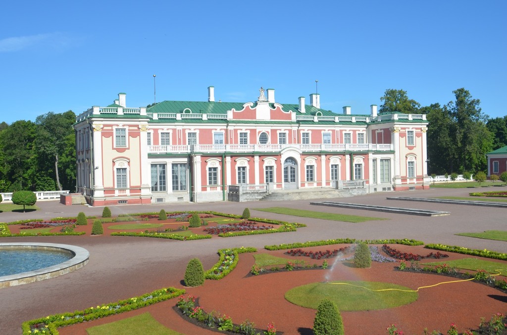 Kadriorg/Katharinental, Sommerresidenz Zar Peters des Großen (erbaut ab 1718, Architekt: Nicola Michetti)