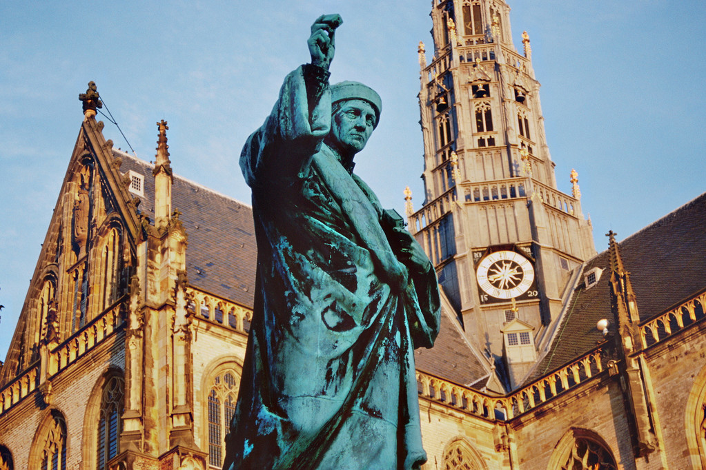 Haarlem, Denkmal für Laurens Coster