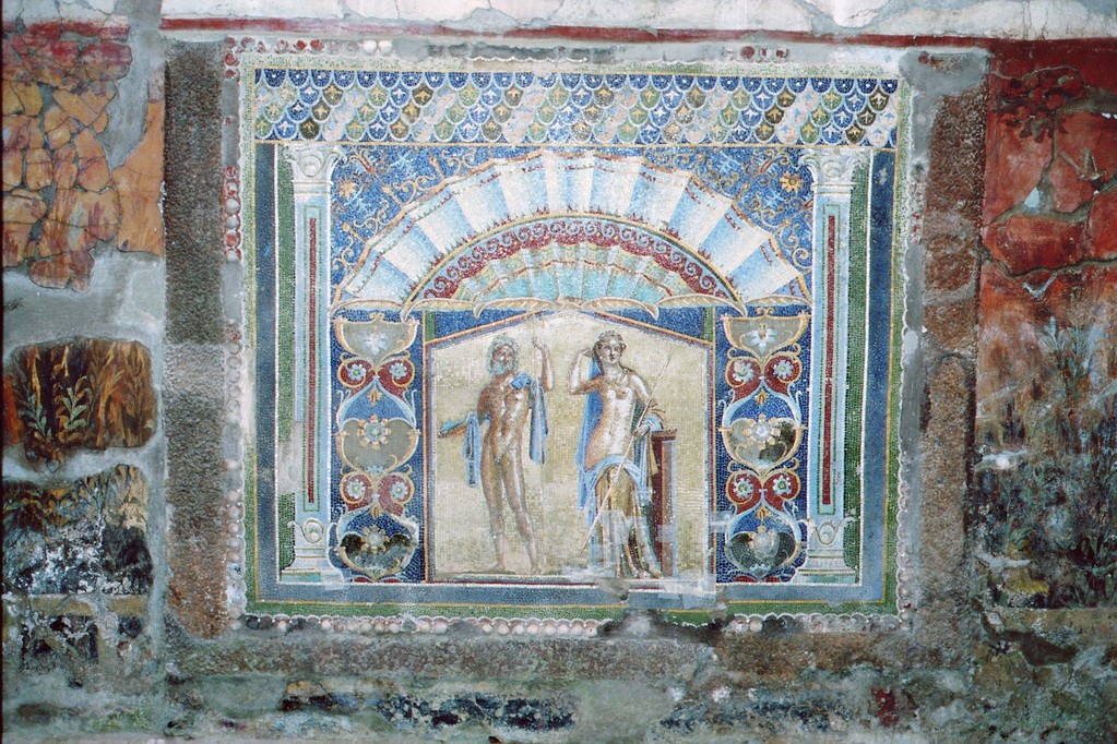 Herculaneum, Haus des Neptun und der Amphitrite