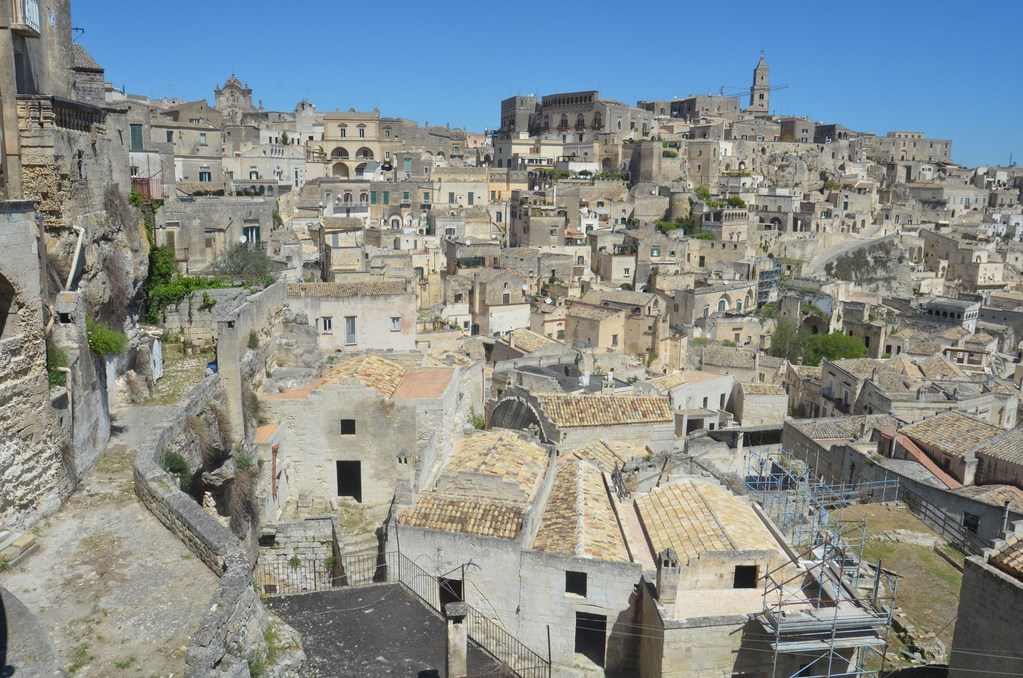 Matera, Panorama über den Sasso Caveoso