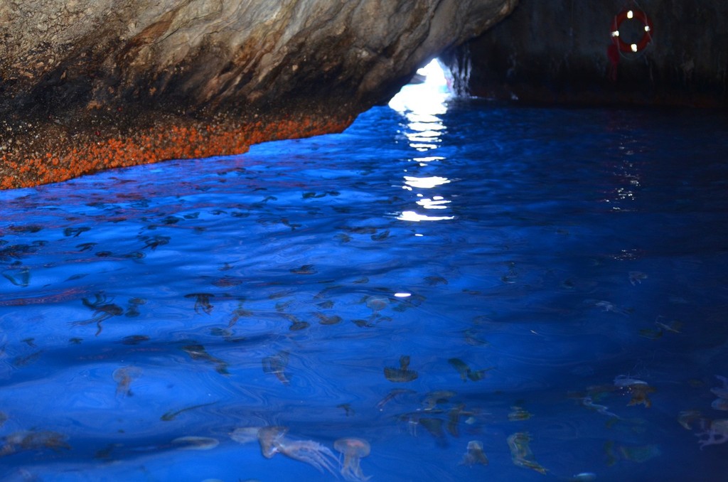 Capri, In der Blauen Grotte